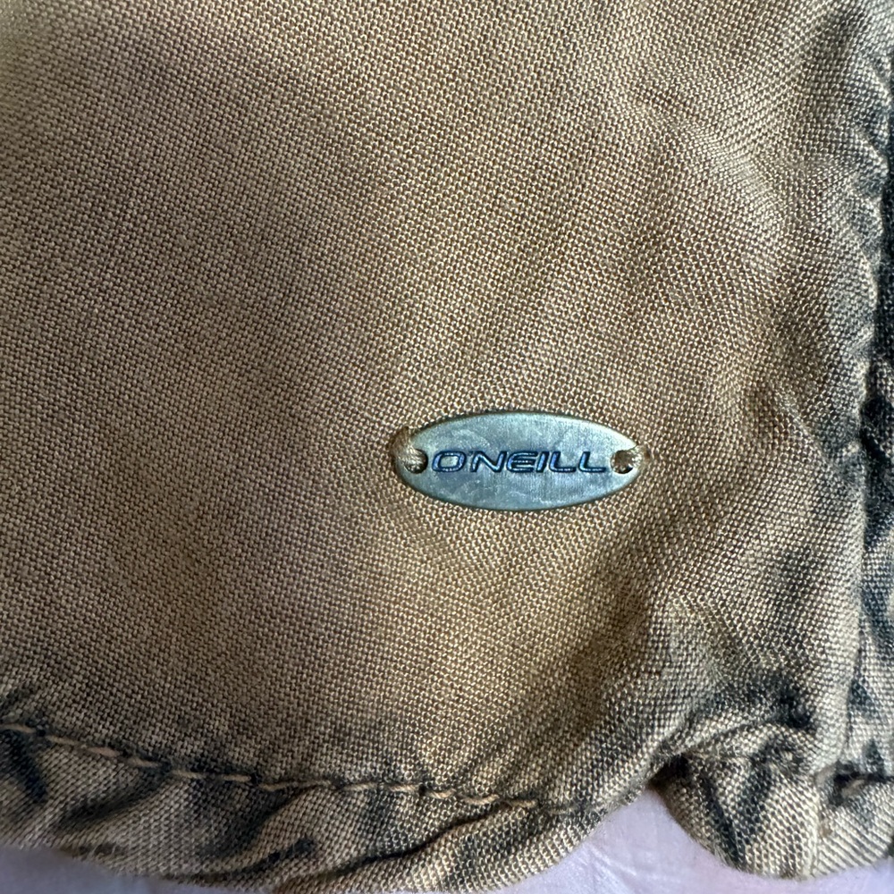 O’Neill Vintage Embroidered Mineral Wash Tank Top PAC SUN size Small Y2K Surfer - Picture 6 of 9